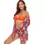 Biquínis sexy e conjunto de capas femininas, roupa de banho estampada, maiô de - Vitrine Shop - Utilidades