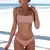 Imagem do Conjunto de biquíni de 2 peças para mulheres, maiô, sutiã push up, cuecas se
