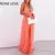 Vestido de malha sem encosto feminino cruzado