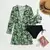Biquínis sexy e conjunto de capas femininas, roupa de banho estampada, maiô de