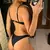 Nova sexy v-bar underwired sutiã push-up biquíni feminino roupa de banho femin na internet