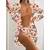 Biquínis sexy e conjunto de capas femininas, roupa de banho estampada, maiô de - comprar online