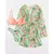 Biquínis sexy e conjunto de capas femininas, roupa de banho estampada, maiô de