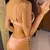Mulheres Biquíni Tanga em Forma de V, Sexy Ribbed Swimwear, High Cut Swimsuit, - Vitrine Shop - Utilidades