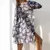 Biquínis sexy e conjunto de capas femininas, roupa de banho estampada, maiô de - Vitrine Shop - Utilidades