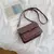 Gusure Small Leather Crossbody Bags para Mulheres, Cadeia Ombro Messenger Bag, L - comprar online