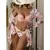 Biquínis sexy e conjunto de capas femininas, roupa de banho estampada, maiô de