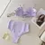 Biquíni feminino sexy com estampa de folhas, maiô feminino, roupa de banho, ta na internet