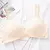 Sutiã push-up sem fio macio para mulheres, Bralette sem costura ajustada, suti?