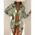 Biquínis sexy e conjunto de capas femininas, roupa de banho estampada, maiô de
