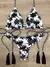 RUOTONGSEPT-Conjunto sexy de biquíni estampado para mulheres, maiô, bandagem, na internet