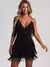 Vestido curto com franja para festa na internet