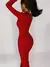 Vestido bodycon de um ombro - loja online