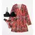 Imagem do Biquínis sexy e conjunto de capas femininas, roupa de banho estampada, maiô de