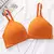 Imagem do Sutiã push-up sem fio macio para mulheres, Bralette sem costura ajustada, suti?