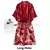 Conjunto Rayon Wedding Robe feminino, Noiva, Dama de honra, Robe, Vestido, Renda