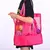 Grande bolsa de malha transparente de camada dupla para mulheres, alta capacidad - comprar online