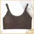 Roupa interior feminina não montar anel de aço lingerie tubo superior envolto - comprar online