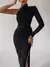 Vestido bodycon de um ombro - comprar online