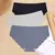 Imagem do FINETOO-Seamless Ice Silk Calcinhas para Mulheres, Calcinha Respirável, Roupa I
