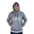 Agasalho masculino Rock moletom cinza mescla vinil metálico - comprar online