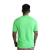 Camiseta masculina recorte com vivo manga curta aerodry verde limão na internet