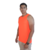 Regata masculina tradicional tecido cacharrel laranja neon na internet