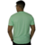 Camiseta masculina gola redonda malha pv verde bebê na internet