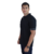 Camisa masculina polo com vista lisa manga curta com vivos na internet