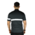 Camisa masculina slim polo zíper manga curta com recortes SF - Personal Confecções