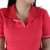 Camisa feminina polo com vista lisa manga curta com vivos - Personal Confecções
