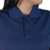 Camisa feminina polo gola pronta manga curta piquet pa azul marinho - Personal Confecções