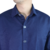 Camisa masculina de serviço com botões manga longa - loja online