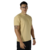 Camiseta masculina malha menegotti confort 100% algodão bege - loja online