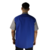 Camisa masculina de serviço com bolso com recorte manga curta - loja online