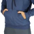 Agasalho masculino com capuz bolso canguru moletom azul marinho - loja online