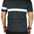 Imagem do Camisa masculina slim polo zíper manga curta com recortes SF