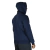 Agasalho masculino com capuz bolso canguru moletom azul marinho