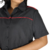 Camisa feminina social tradicional manga curta vivo frontal
