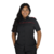 Camisa feminina social tradicional manga curta vivo frontal - comprar online