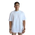 Camiseta masculina oversized gola careca algodão branco - comprar online