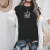 Camiseta Básica Nível de Paciência 1% na internet