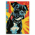 Placa Decorativa MDF A3 Pop Art Punk Rock Cães