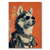 Placa Decorativa MDF A3 Pop Art Punk Rock Cães