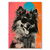 Placa Decorativa MDF A3 Pop Art Punk Rock Cães - loja online