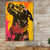 Placa Decorativa MDF A3 Pop Art Punk Rock Cães - comprar online
