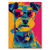 Placa Decorativa MDF A3 Pop Art Punk Rock Cães na internet