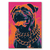 Placa Decorativa MDF A3 Pop Art Punk Rock Cães - loja online