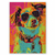 Placa Decorativa MDF A3 Pop Art Punk Rock Cães - Rakkan