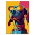 Placa Decorativa MDF A3 Pop Art Punk Rock Cães - comprar online